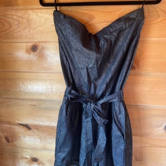 Sparkly Fun Strapless Women's Romper - Picture 2 of 4